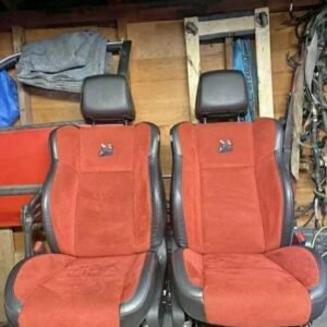 Dodge Charger Scatpack red suede interior